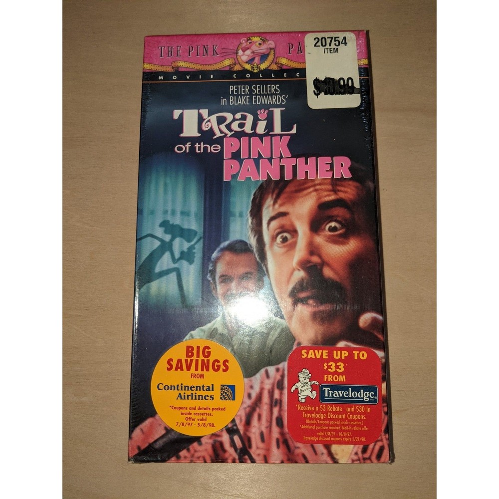 Trial of the Pink panther VHS